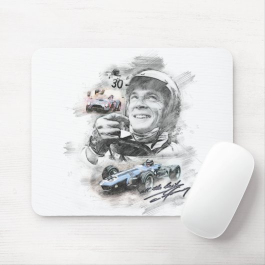 Dan Gurney Mousepad (Mit Mouse)