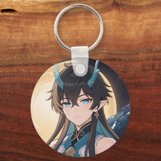 Dan Heng from HSR Schlüsselanhänger (Vorderseite)