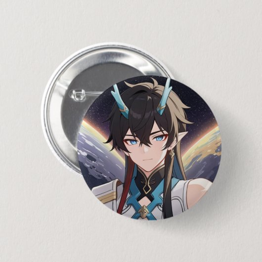 Dan Heng HSR Button (Vorne & Hinten)