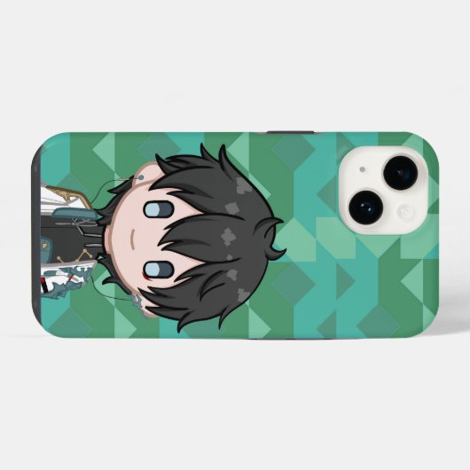 Dan Heng iPhone Hülle (Rückseite (Horizontal))