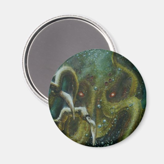 Dan Henk Cthulhu Magnet (Vorderseite/Rückseite)