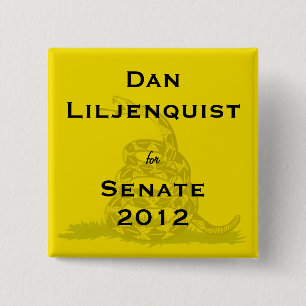 Dan Liljenquist für Senats-Teeparty-Knopf Button