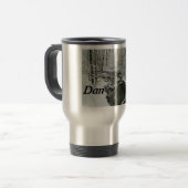 Dan-Name Art-Nebenfluss Ansicht-Reise Tasse (Vorderseite Links)