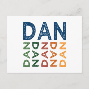 Dan Niedlich Colorful Postkarte