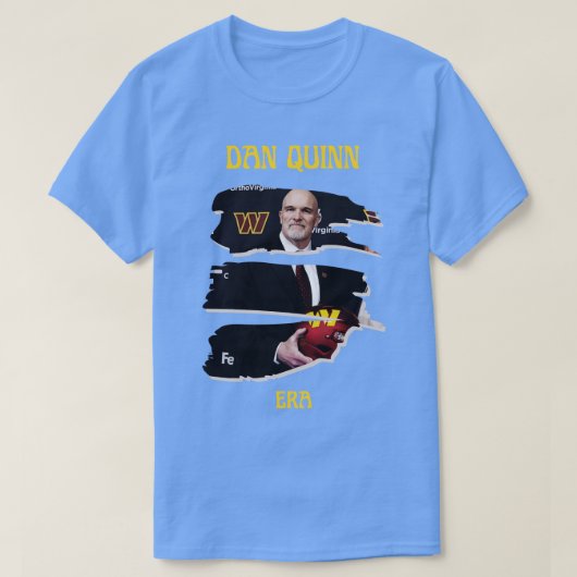 DAN QUINN ERA 2024 COMMANDERS TShirt (Design vorne)