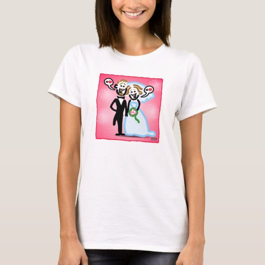 Dan & Sonya Wedding T-Shirt (Vorderseite)