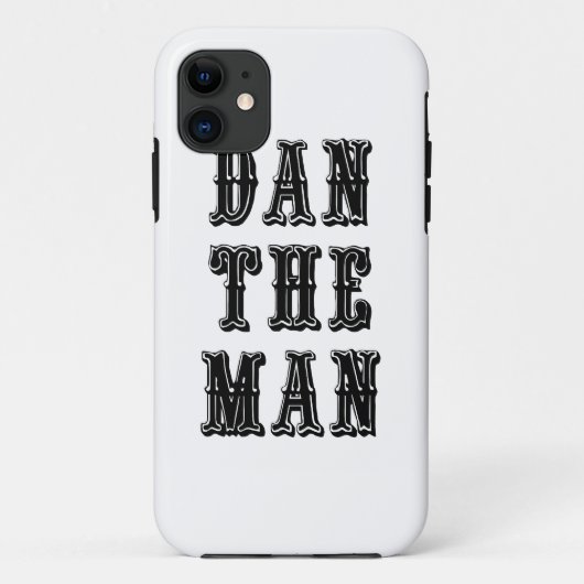 Dan the Man Case-Mate iPhone Hülle (Rückseite)