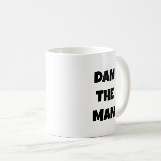 Dan the Man Kaffeetasse (VorderseiteRechts)