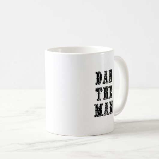 Dan the Man Kaffeetasse (VorderseiteRechts)