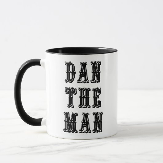 Dan the Man Tasse (Links)