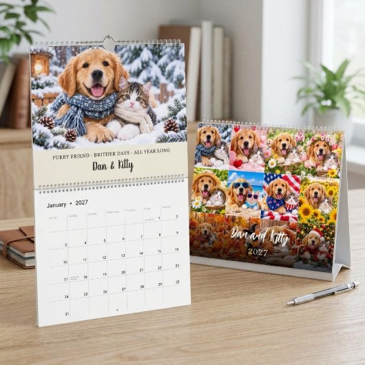 Dan und Kitty Abenteuer Kalender