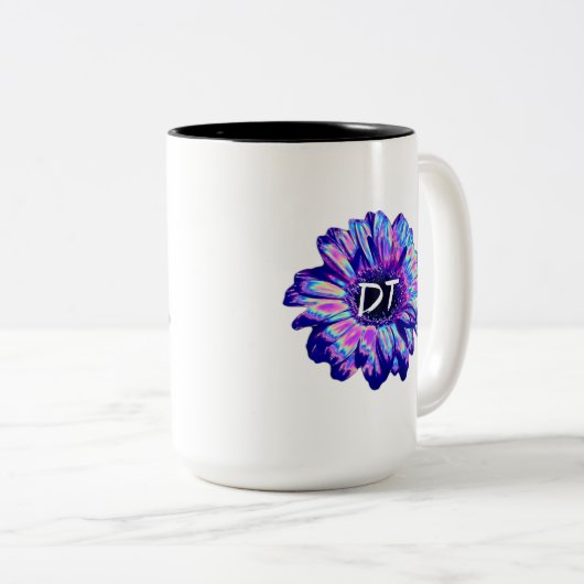 Dan-Zeit-Tasse Zweifarbige Tasse (VorderseiteRechts)