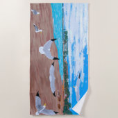 Dana Harbour Strandtuch (Vorderseite)