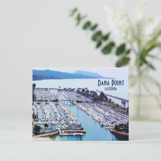 Dana Point, CA Postkarte (Stehend Vorderseite)