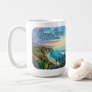 Dana Point California Beach Orange Landkreis Vinta Kaffeetasse