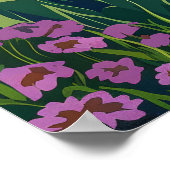 Dana Point California Beach Orange Landkreis Vinta Poster (Ecke)