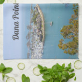 Dana Point California Geschirrtuch (Gefaltet)