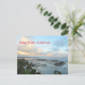 Dana Point California Postcard Postkarte (Stehend Vorderseite)