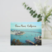 Dana Point California Postkarte (Stehend Vorderseite)