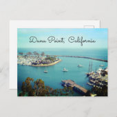 Dana Point California Postkarte (Vorne/Hinten)