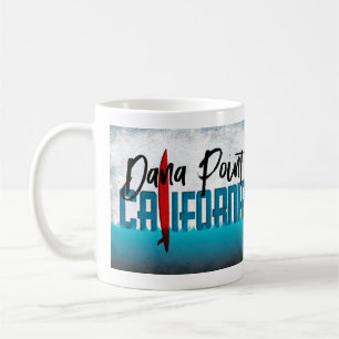 Dana Point California Surfboard Surfing Kaffeetasse