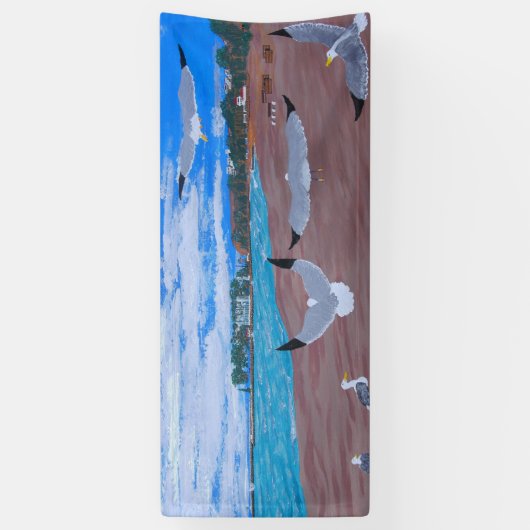 Dana Point Hafen (nach dem Sturm) Banner (Vertikal)