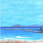 Dana Point Hafenmalerei Aufkleber (Vorderseite)