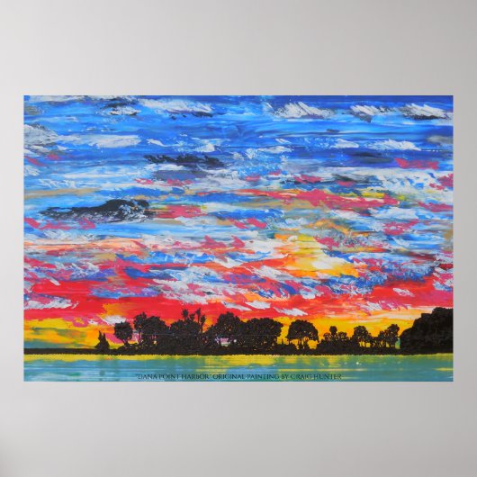 ‚Dana point harbor‘ Poster (Vorne)