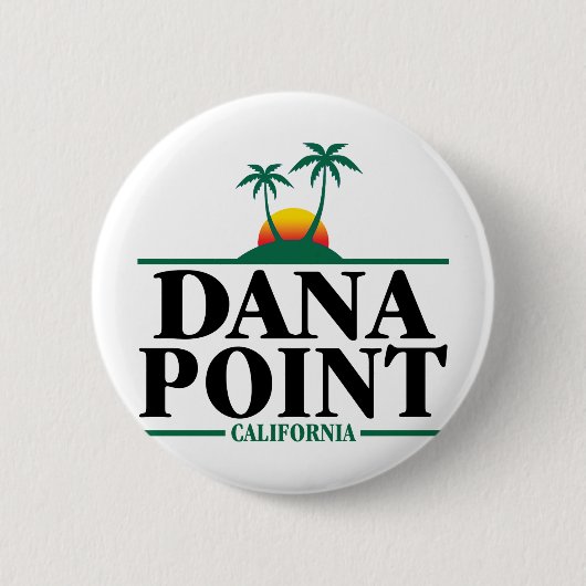 Dana Point Kalifornien Button (Vorderseite)