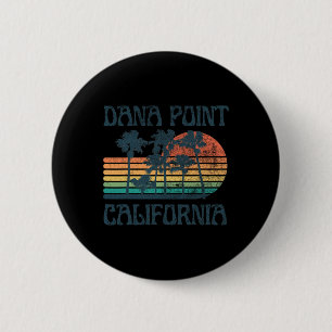 Dana Point Kalifornien Strand Sommerurlaub Vintag Button