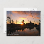 Dana Point, kalifornische Postkarte (Vorne/Hinten)