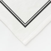 Dana Point Karte Fleecedecke (Ecke)