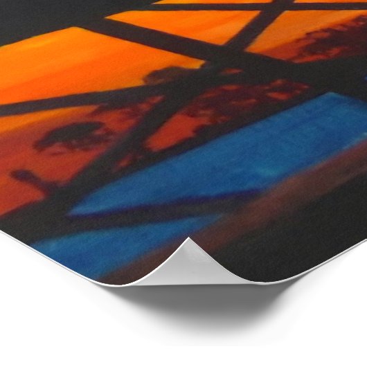 Dana Point Morgenmalerei Poster (Ecke)