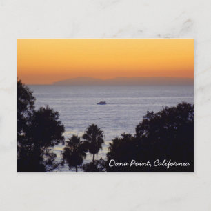 Dana Point Sunset Postcard Postkarte