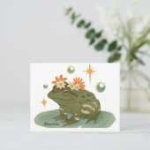 DanaBella der Frosch Postkarte (Stehend Vorderseite)