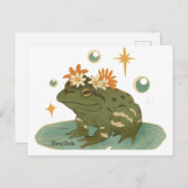 DanaBella der Frosch Postkarte (Vorne/Hinten)
