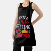 Danach bekommen wir Tacos Schürze (InSitu)