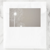 Danadelion Dream Rechteckiger Aufkleber (Tasche)