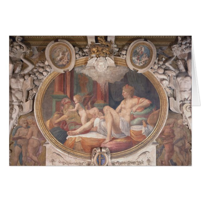 Danae, der die Dusche des Goldes empfängt (Vorderseite (Horizontal))
