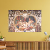 Danae erhält die Dusche von Gold Leinwanddruck (Insitu (Wohnzimmer))