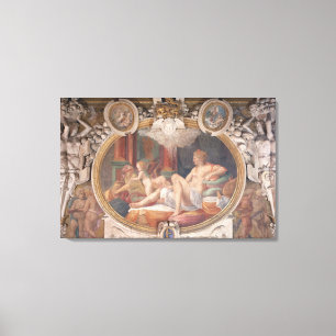 Danae erhält die Dusche von Gold Leinwanddruck