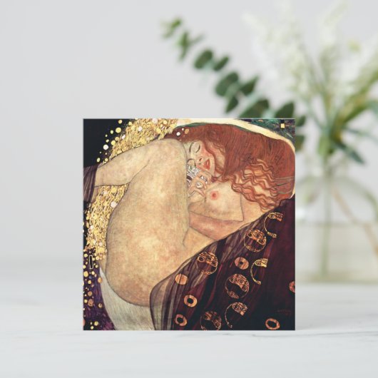 Danae | Gustav Klimt | (Stehend Vorderseite)