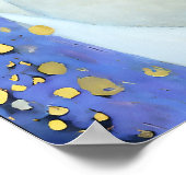 Danae - Gustav Klimt - Art Nouveau Poster (Ecke)