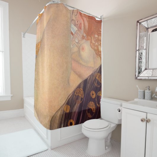 Danae Gustav Klimt Duschvorhang (Beispiel)