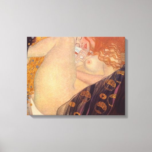 Danae Gustav Klimt Leinwanddruck (Vorderseite)