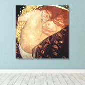 Danae | Gustav Klimt | Leinwanddruck (Insitu (Holzboden))