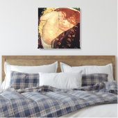 Danae | Gustav Klimt | Leinwanddruck (Insitu (Schlafzimmer))
