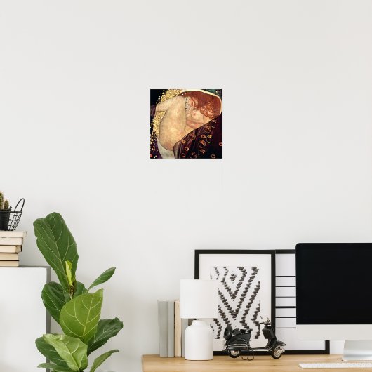 Danae | Gustav Klimt | Poster (Heimbüro)