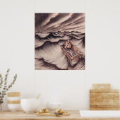 Danae und ihr Sohn Perseus Poster (Küche)