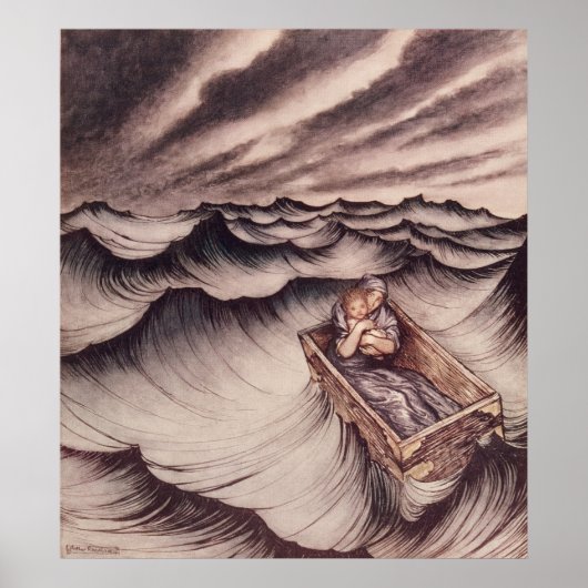 Danae und ihr Sohn Perseus Poster (Vorne)